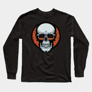 Rocking Skull Long Sleeve T-Shirt